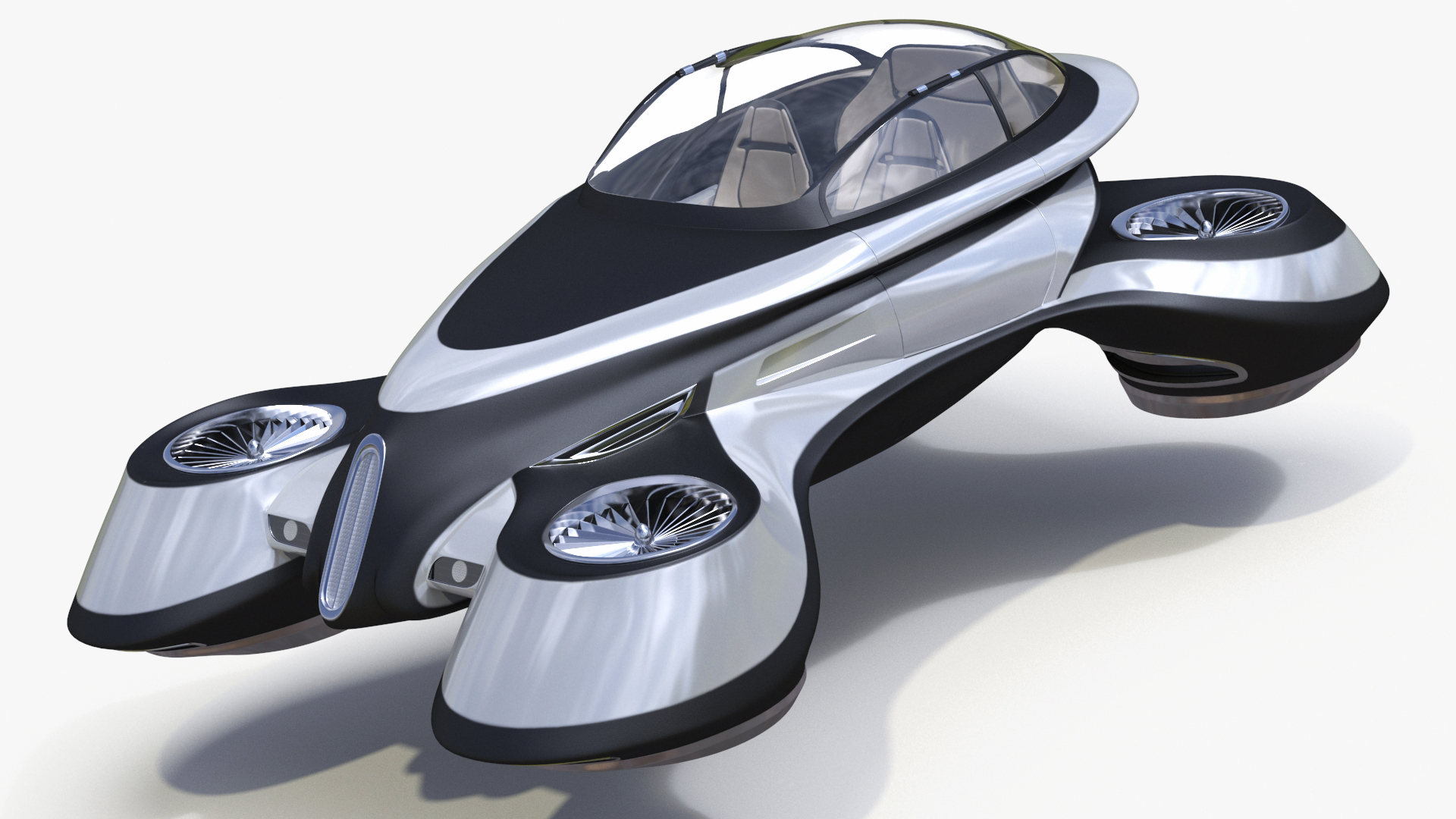 3D model Hover Car Concept by Lazzarini