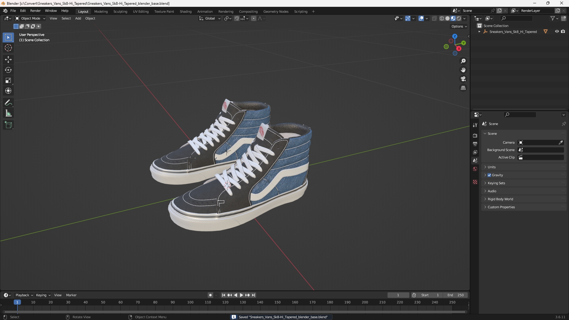 Sneakers Vans Sk8-Hi Tapered - view 10
