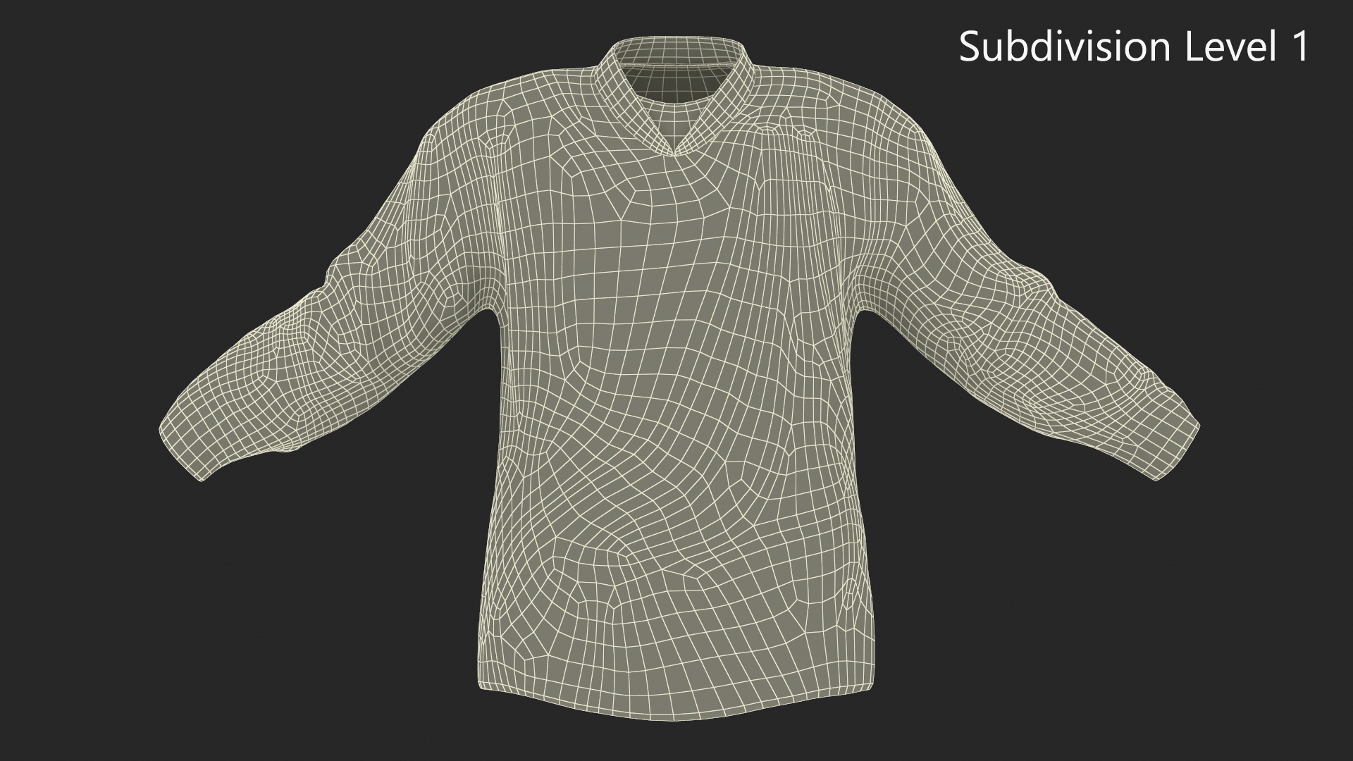 Hockey Jersey San Jose Sharks 3D model