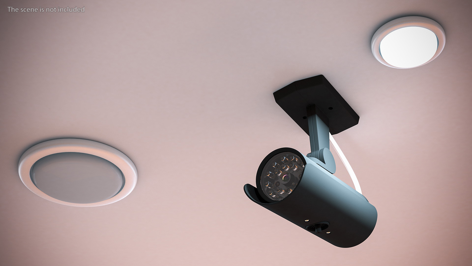 3D model Cctv Camera Security Surveillance System