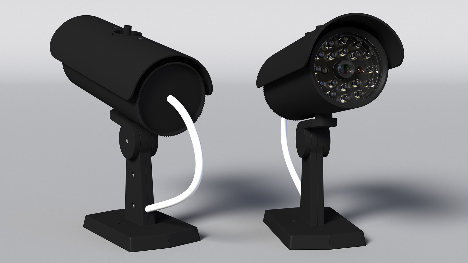 3D model Cctv Camera Security Surveillance System