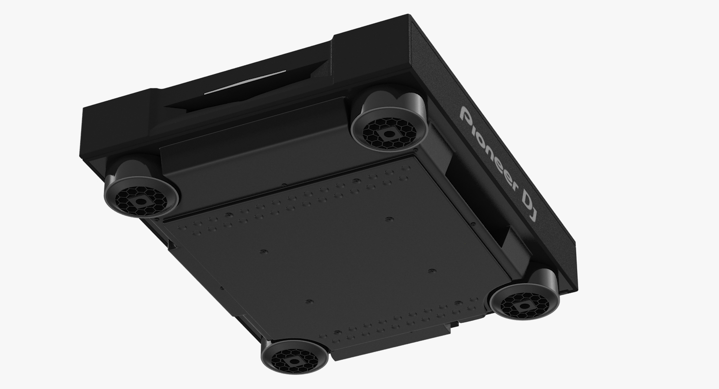 Tabletop DJ Player Pioneer CDJ 2000NXS2 3D model