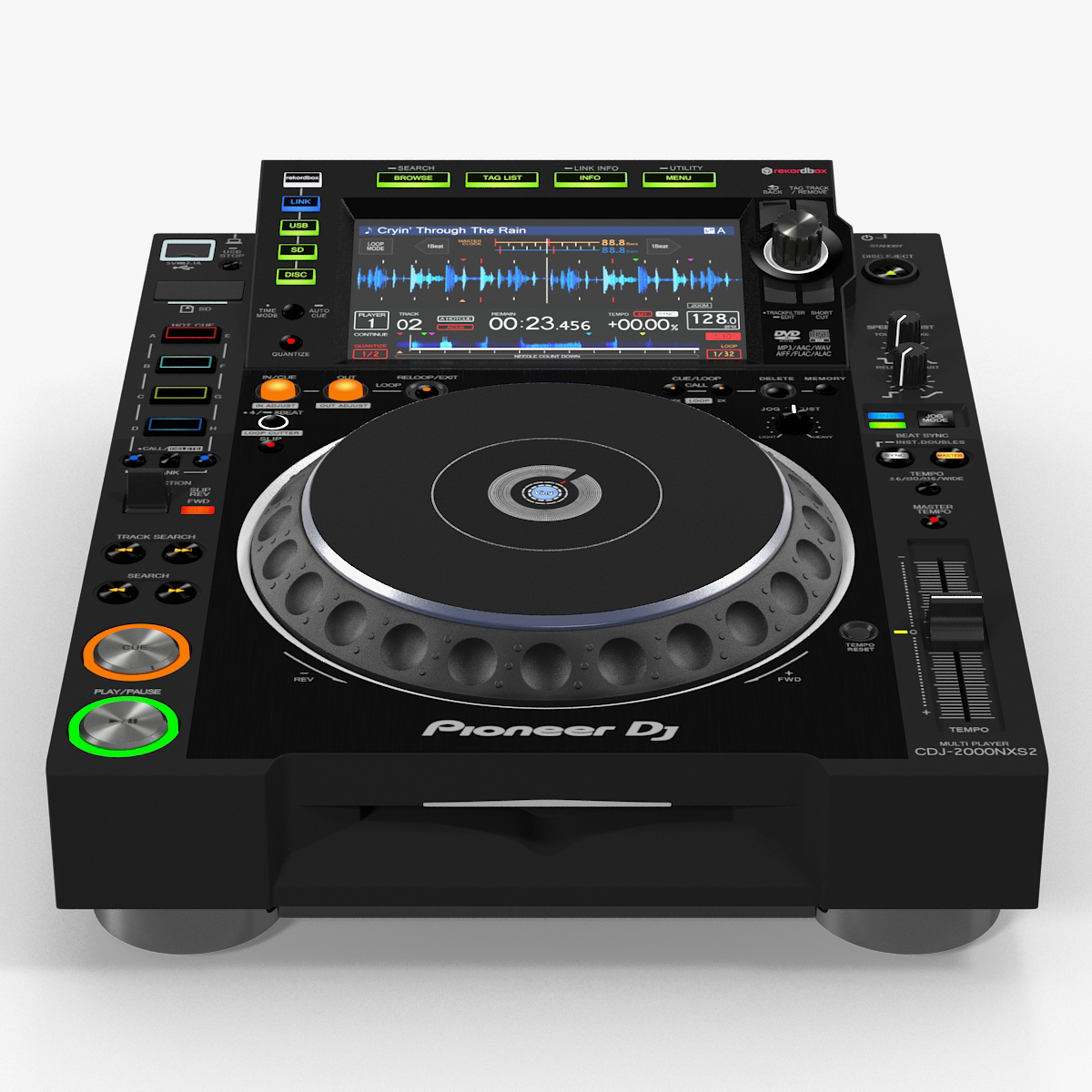 Tabletop DJ Player Pioneer CDJ 2000NXS2