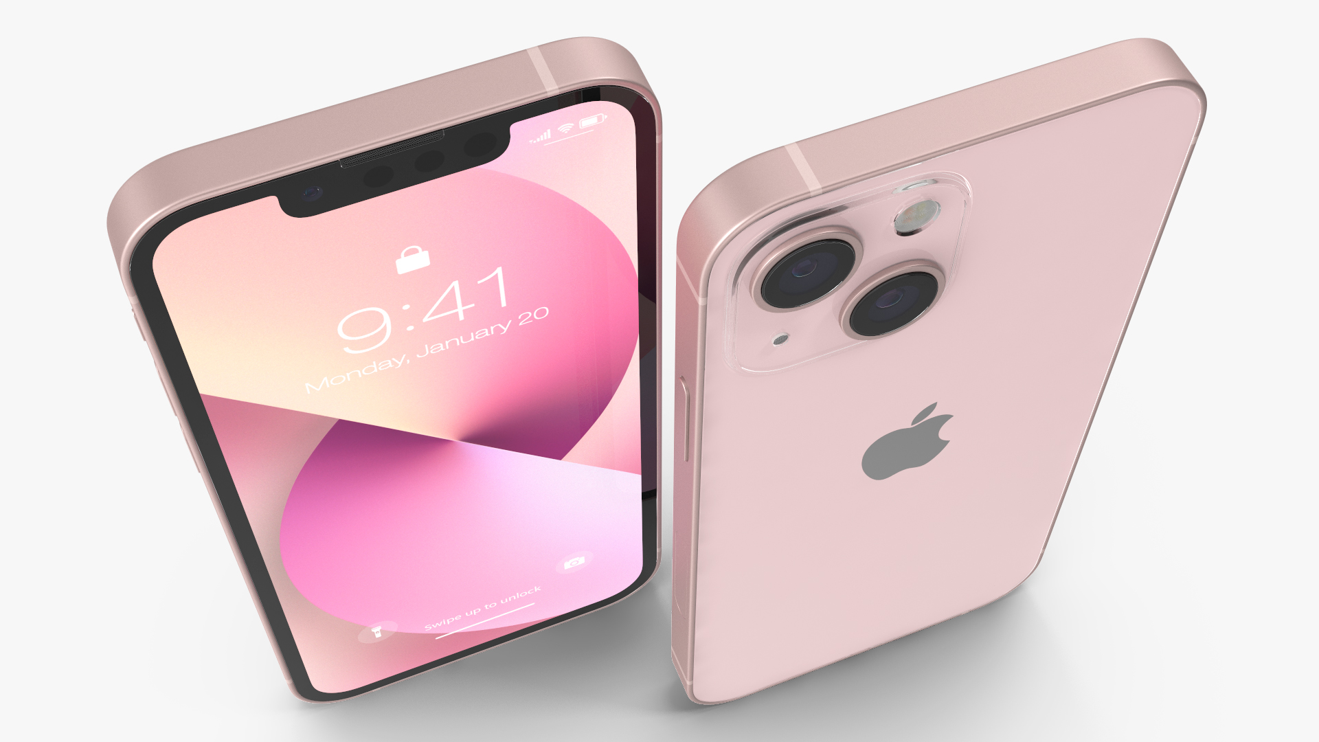 3D model Apple iPhone 13 Mini Pink