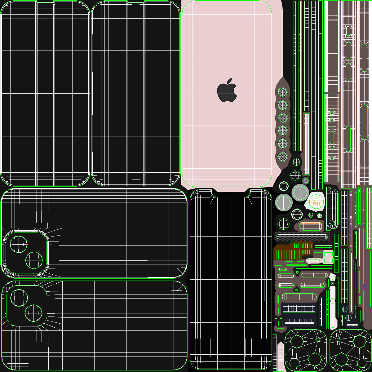 3D model Apple iPhone 13 Mini Pink