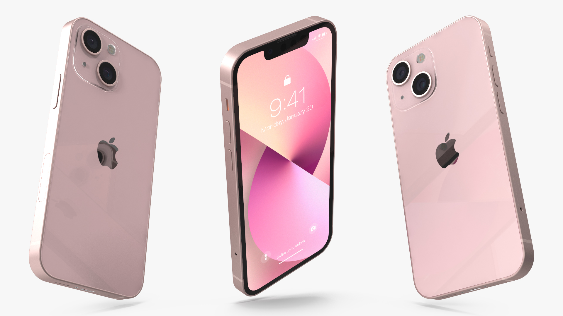3D model Apple iPhone 13 Mini Pink