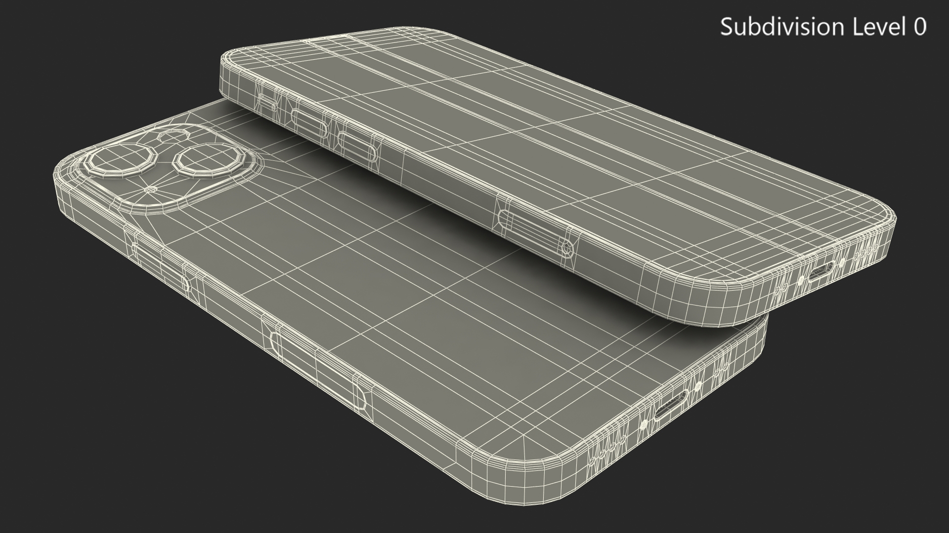 3D model Apple iPhone 13 Mini Pink