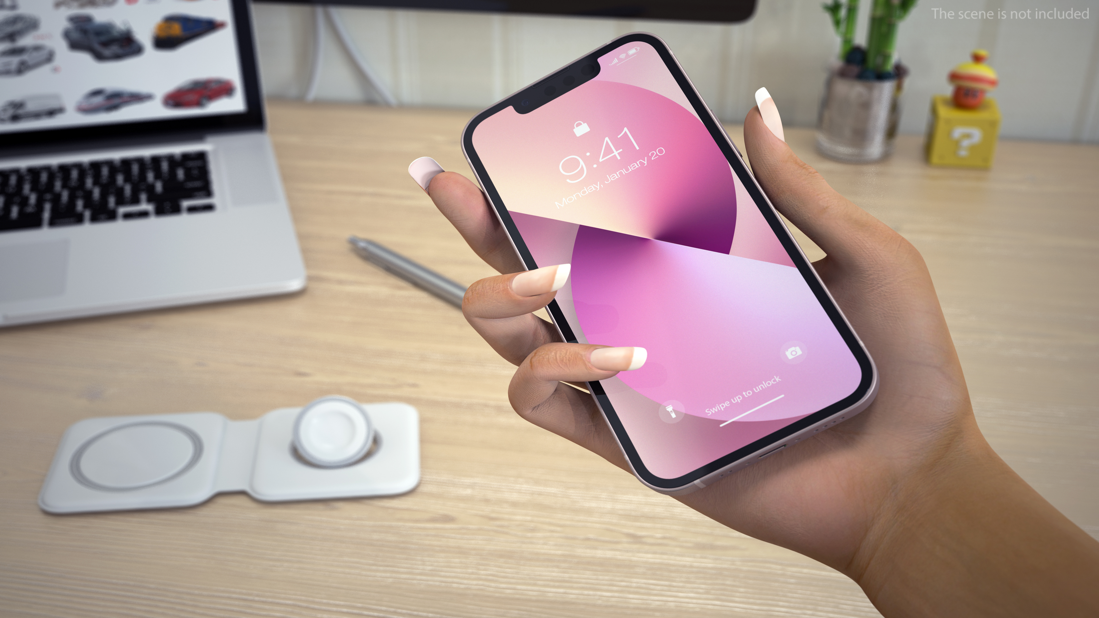 3D model Apple iPhone 13 Mini Pink