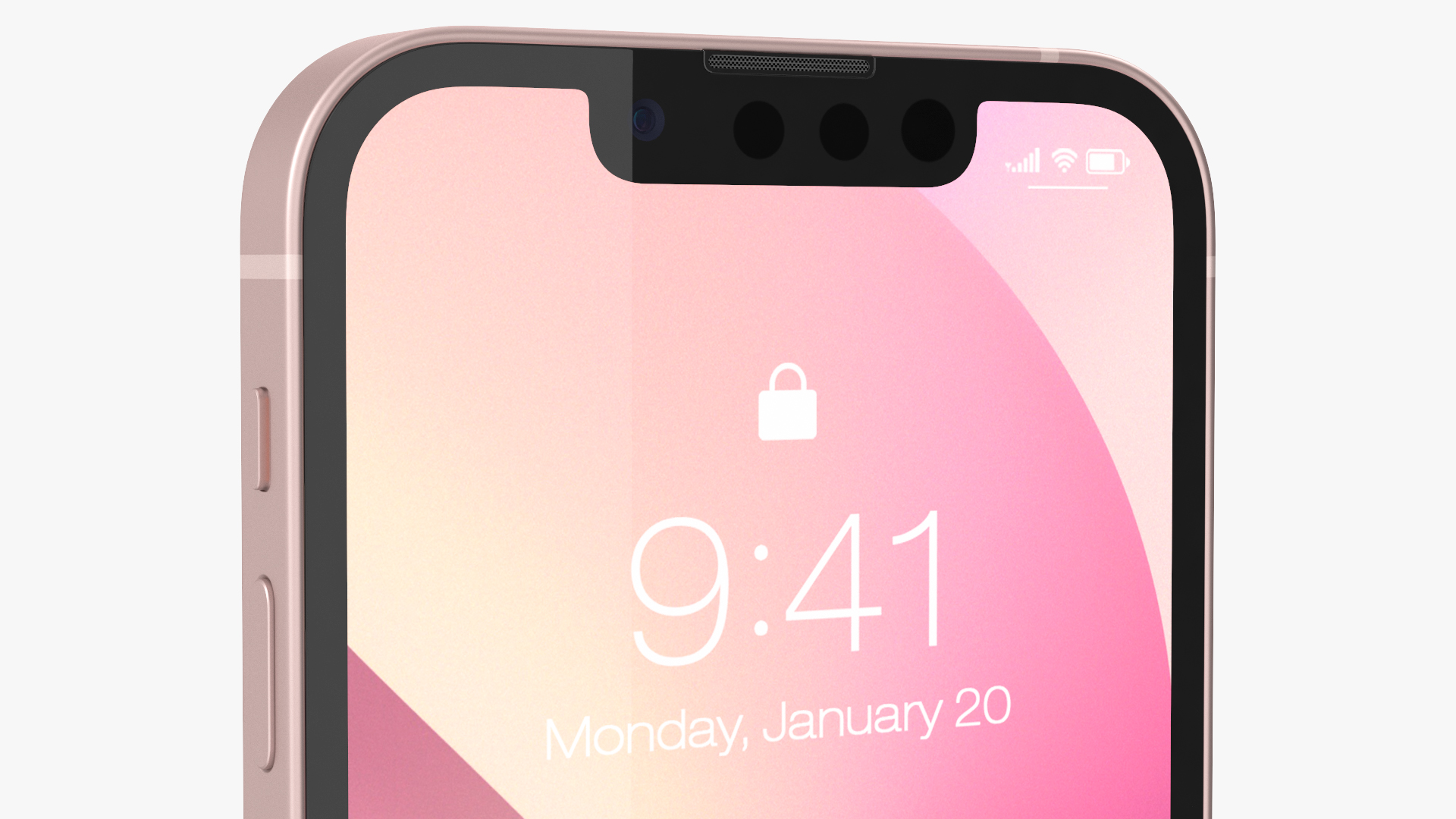 3D model Apple iPhone 13 Mini Pink