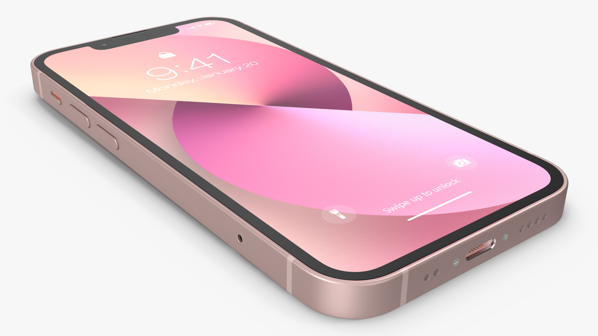 3D model Apple iPhone 13 Mini Pink