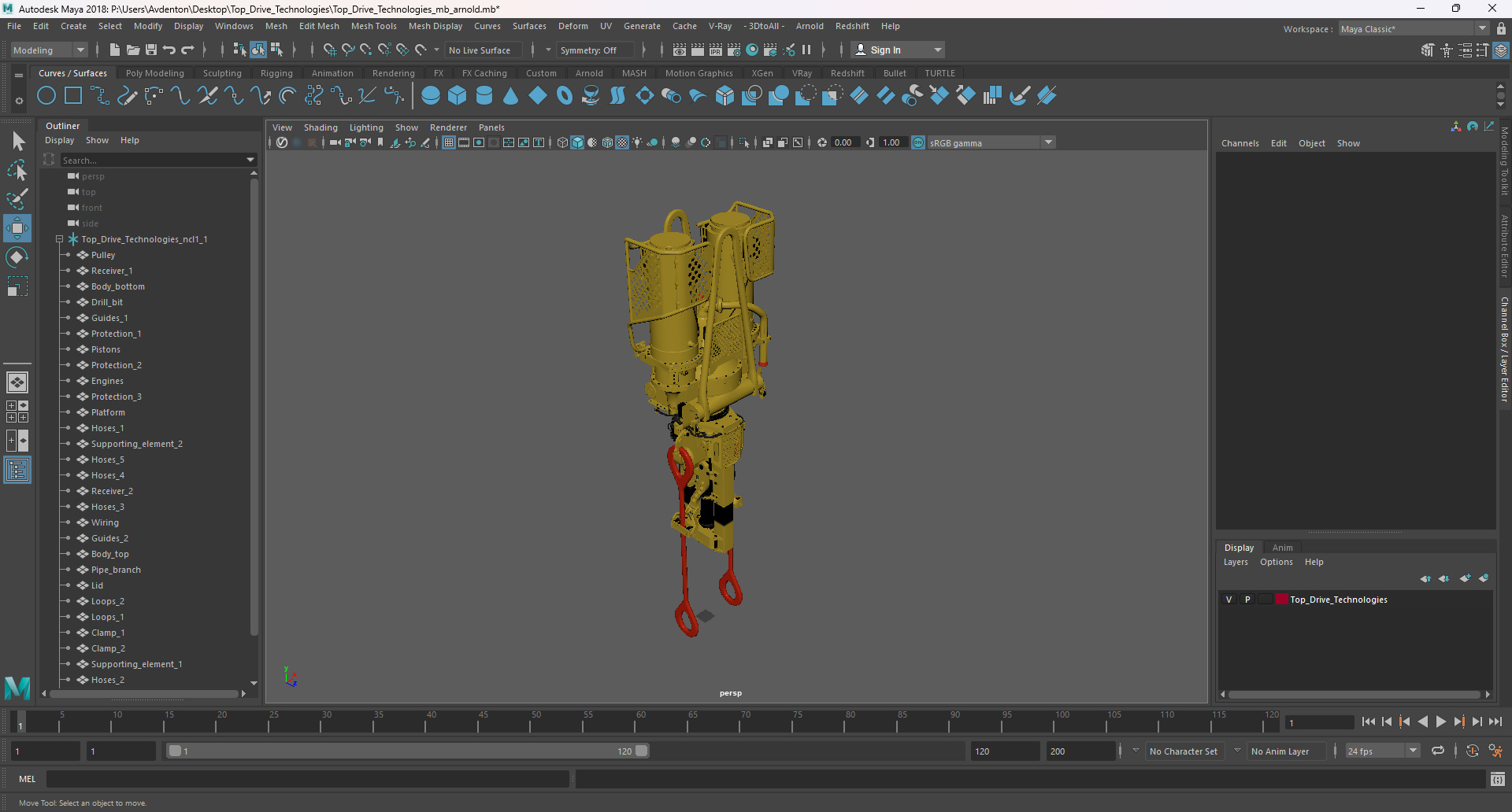 Top Drive Technologies 3D