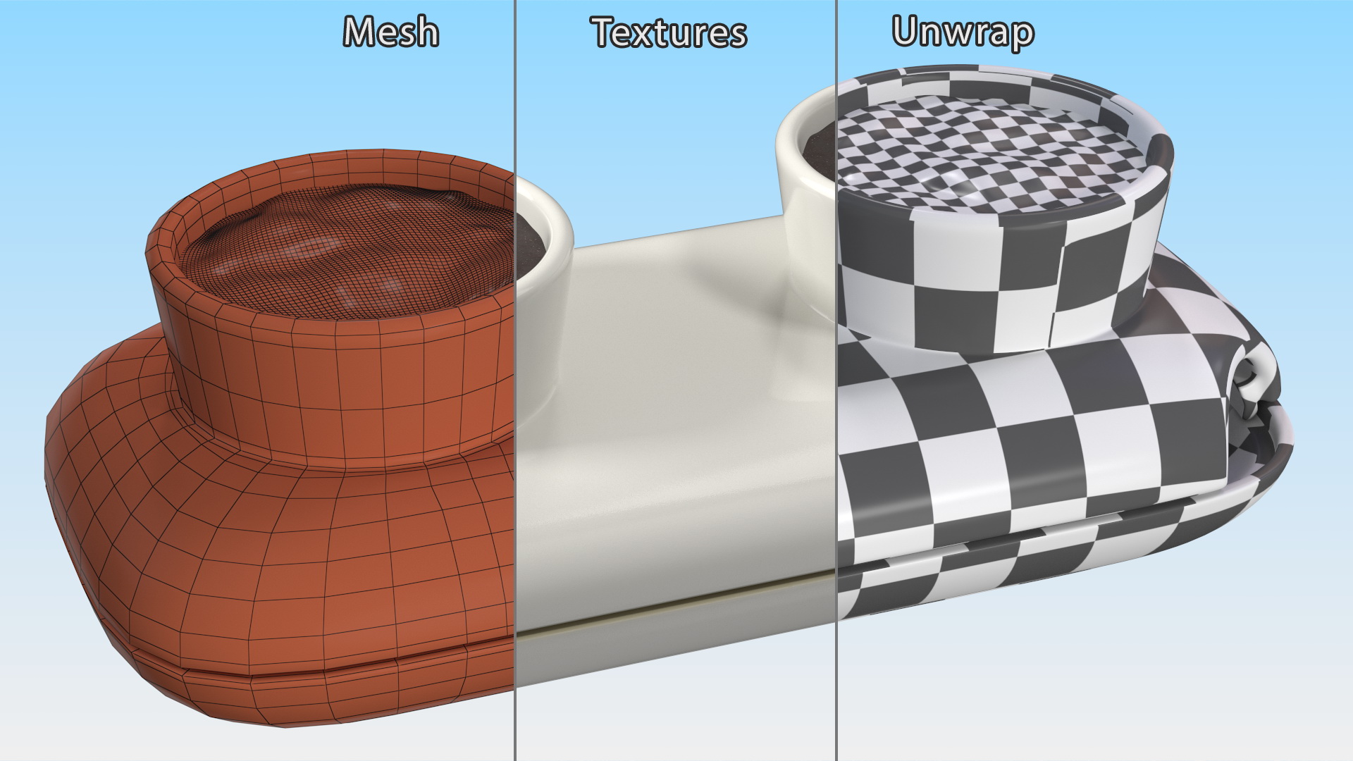 3D Sagaform Fresh Herb Pot Double White