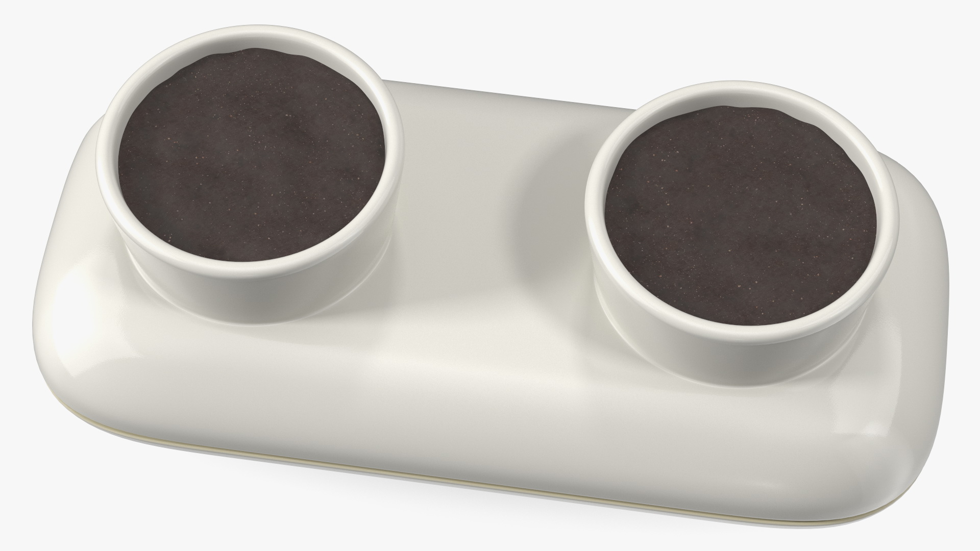 3D Sagaform Fresh Herb Pot Double White