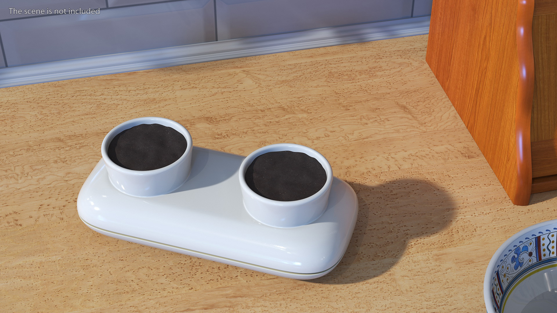 3D Sagaform Fresh Herb Pot Double White