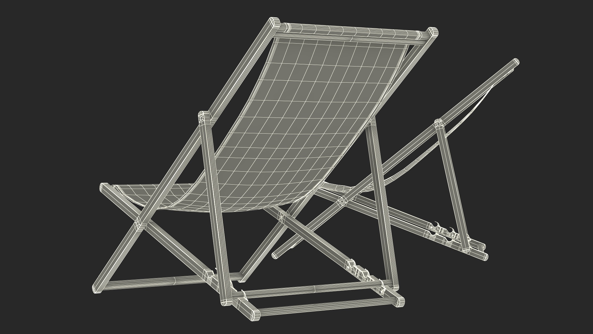 3D Beach Chair