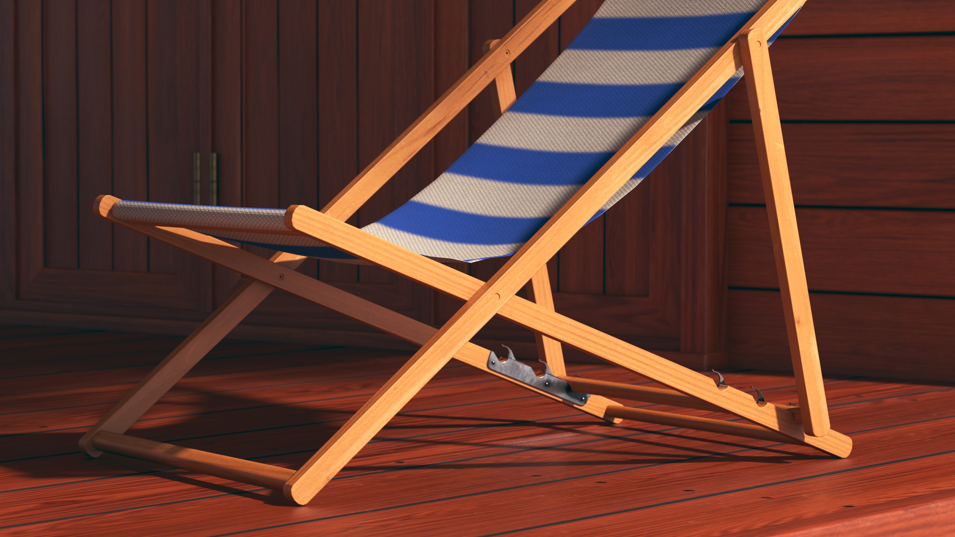 3D Beach Chair
