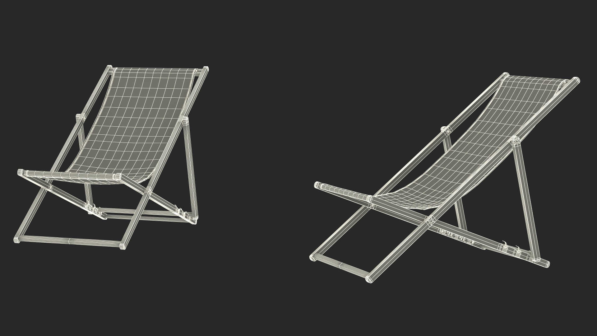 3D Beach Chair