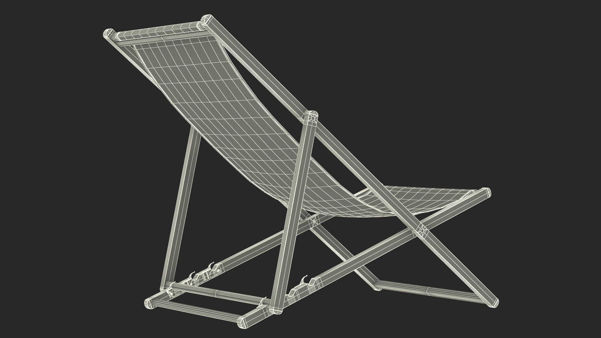 3D Beach Chair