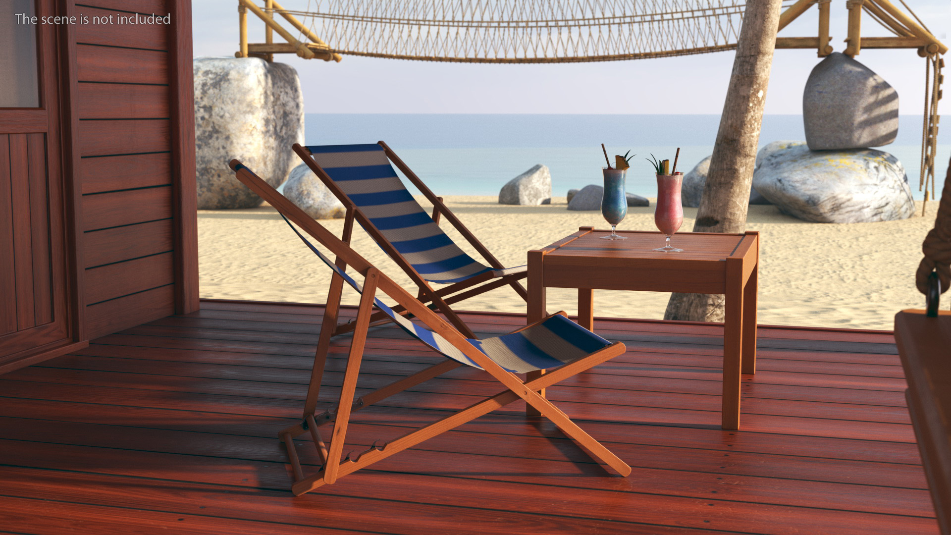 3D Beach Chair