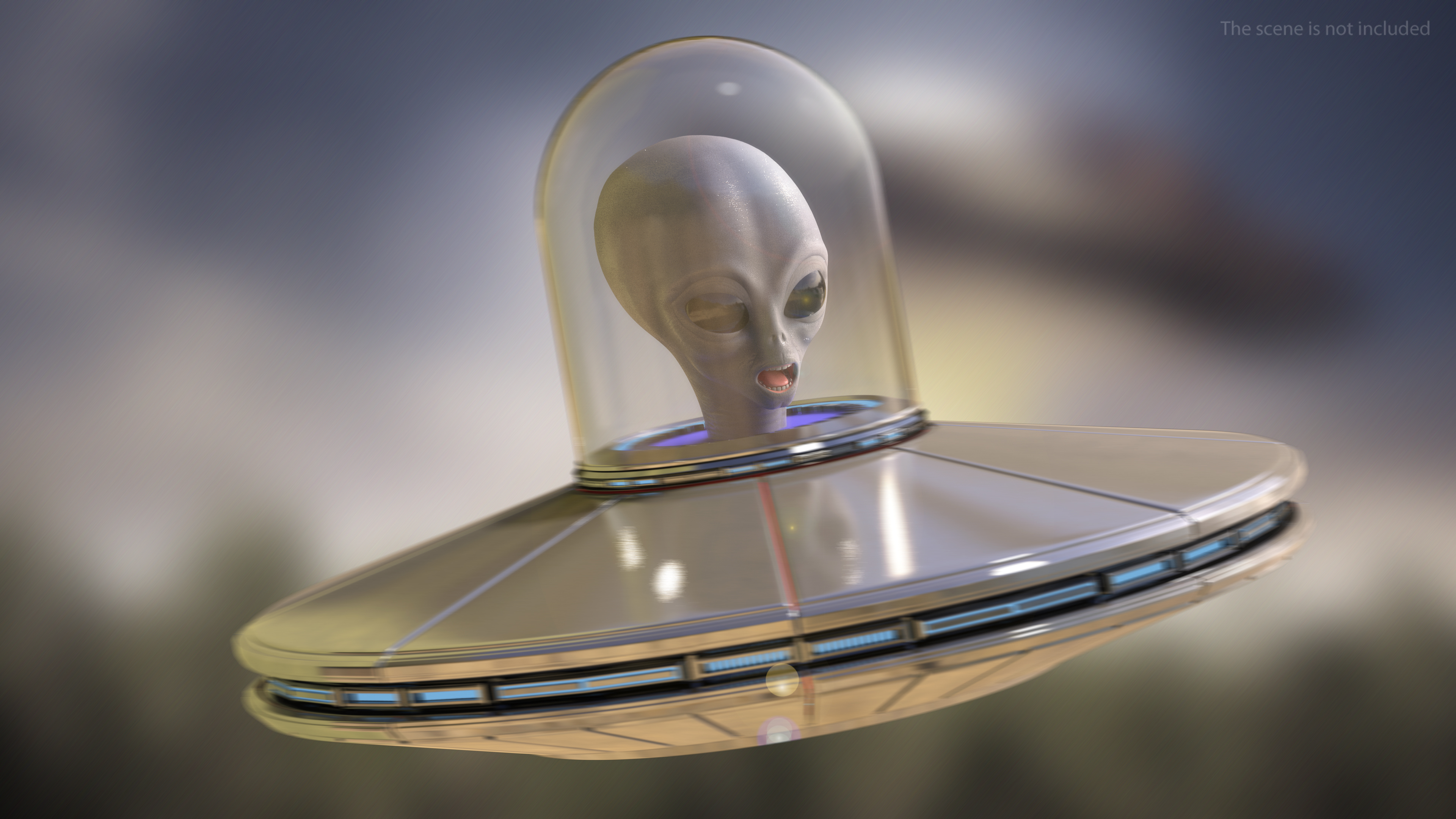 Alien Rigged 3D