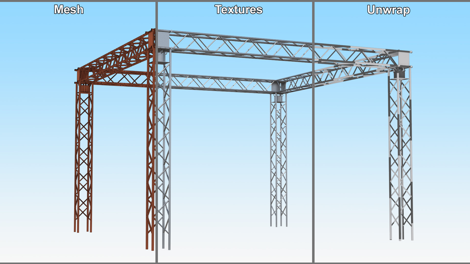 3D Truss Structure Stage