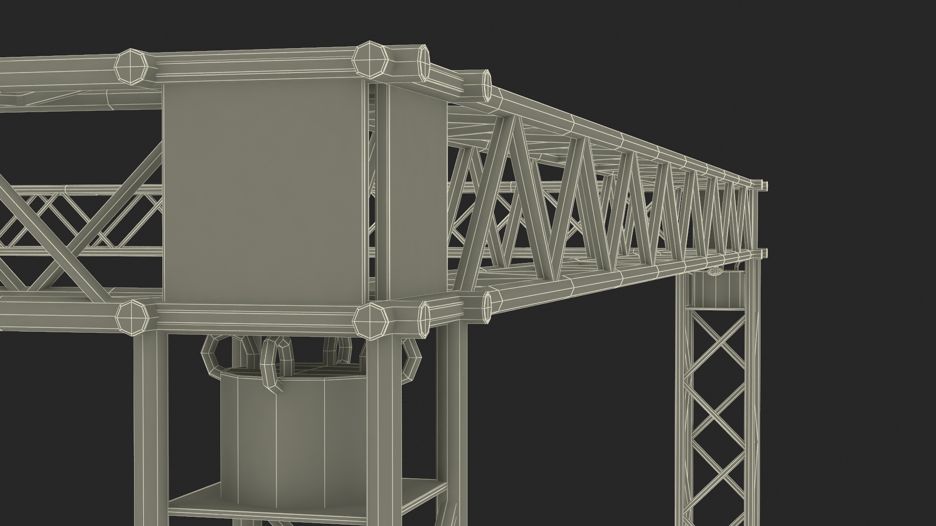 3D Truss Structure Stage