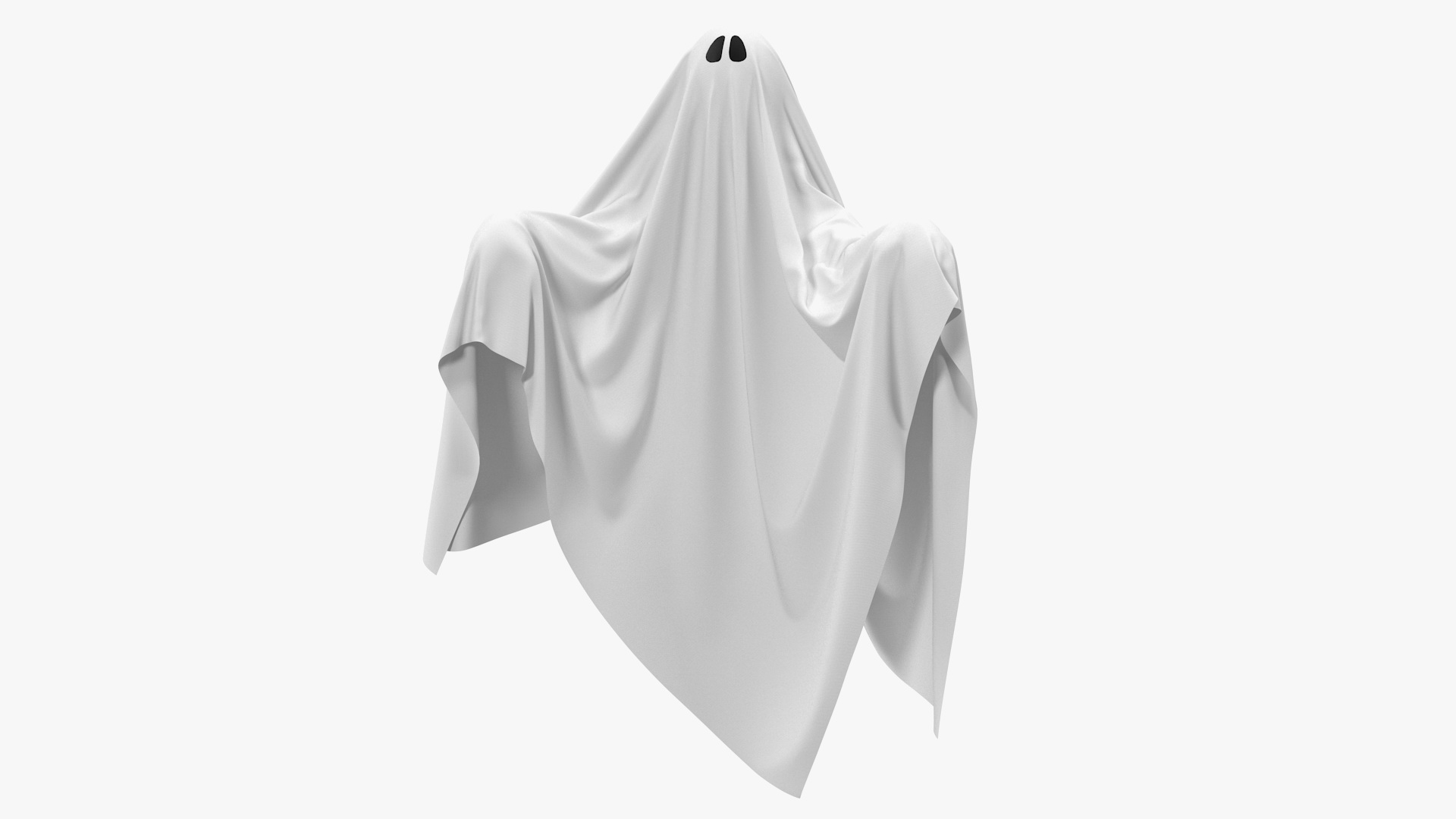 White Ghost Phantom 3D model