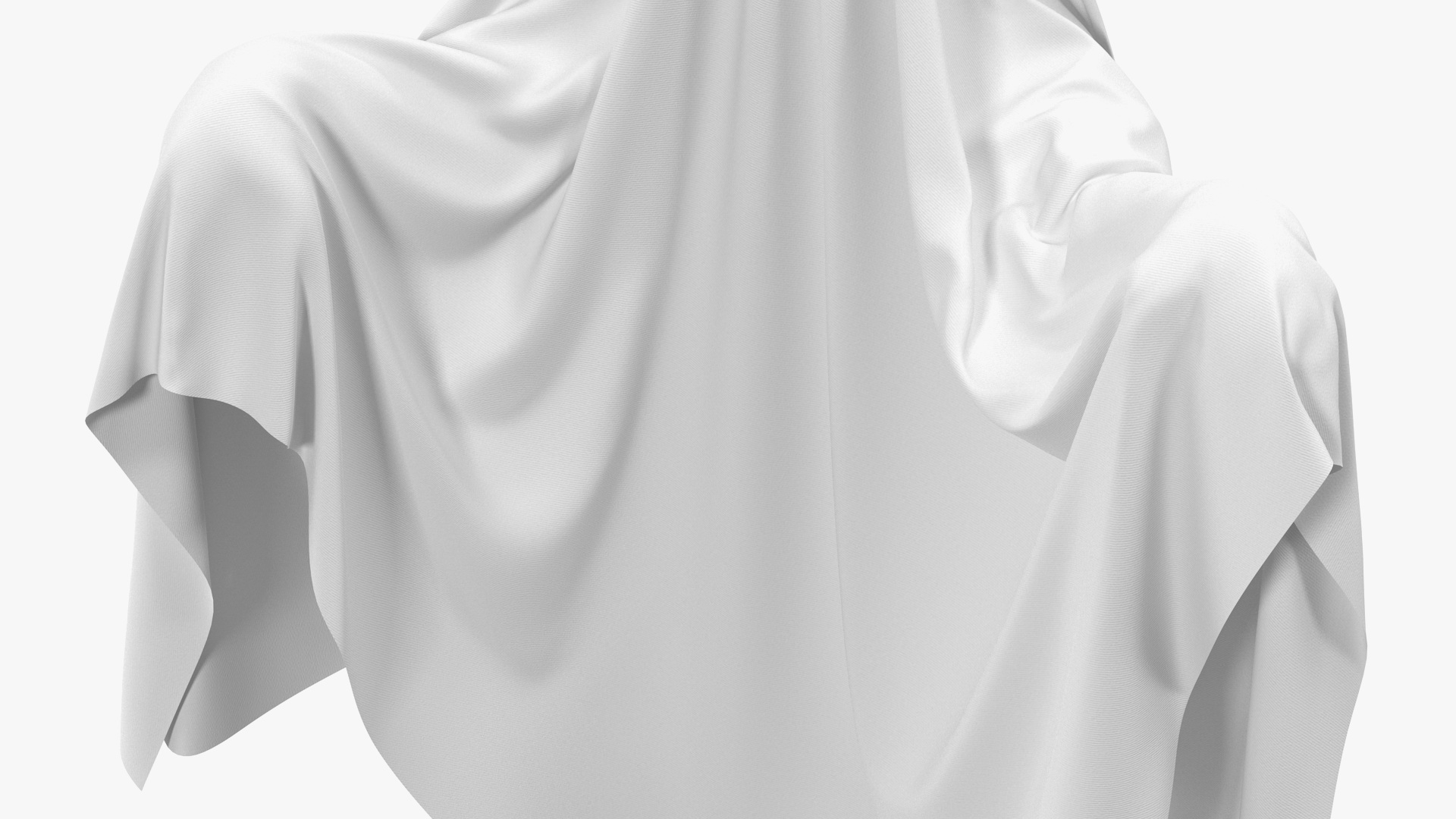White Ghost Phantom 3D model