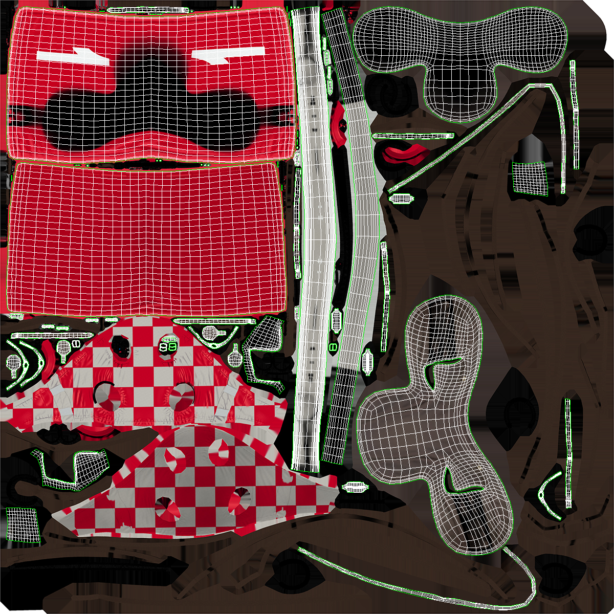 3D Racehorse Saddle