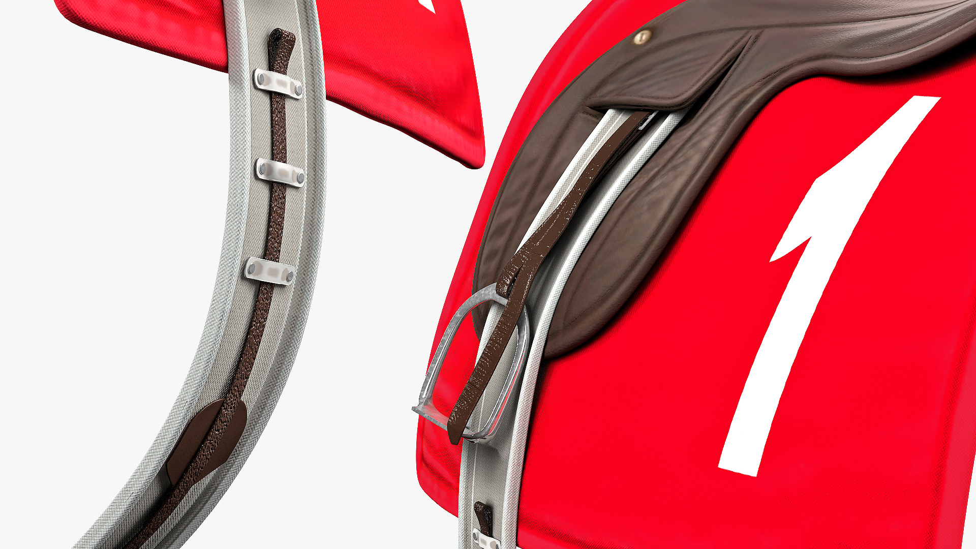 3D Racehorse Saddle