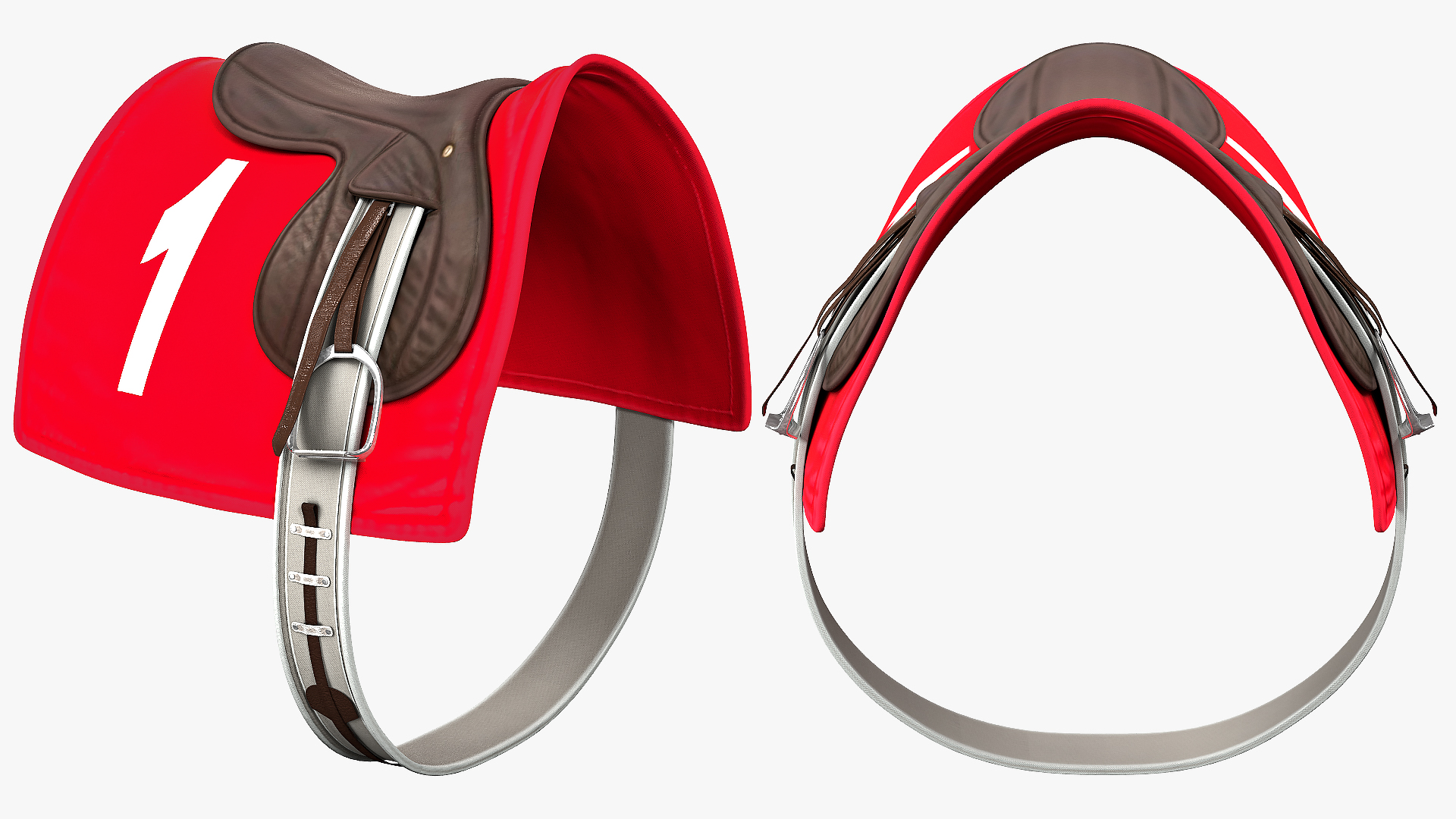 3D Racehorse Saddle