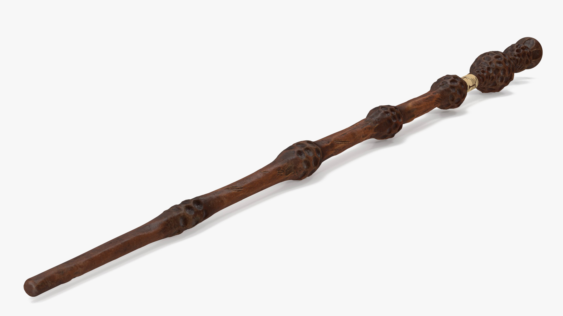 3D Elder Magic Wand