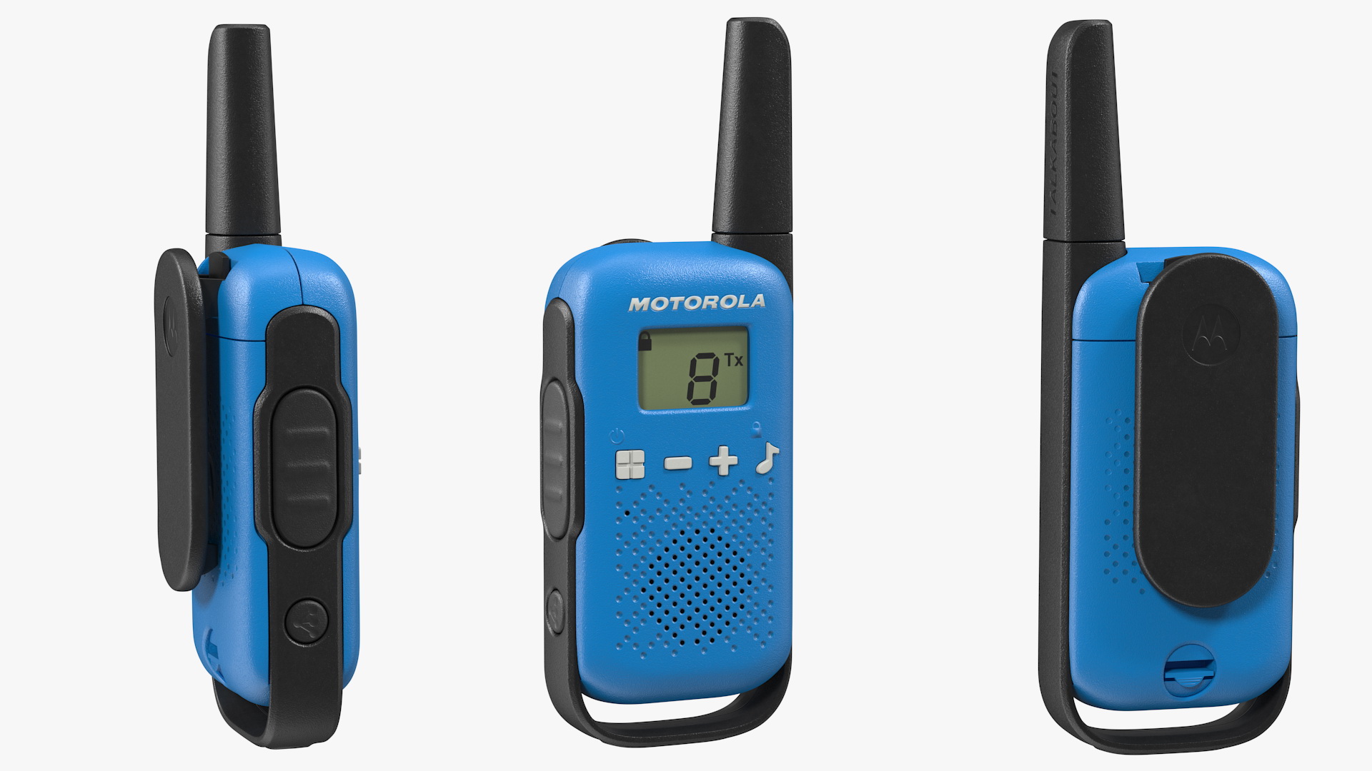 Motorola T42 Talkabout PMR446 3D model