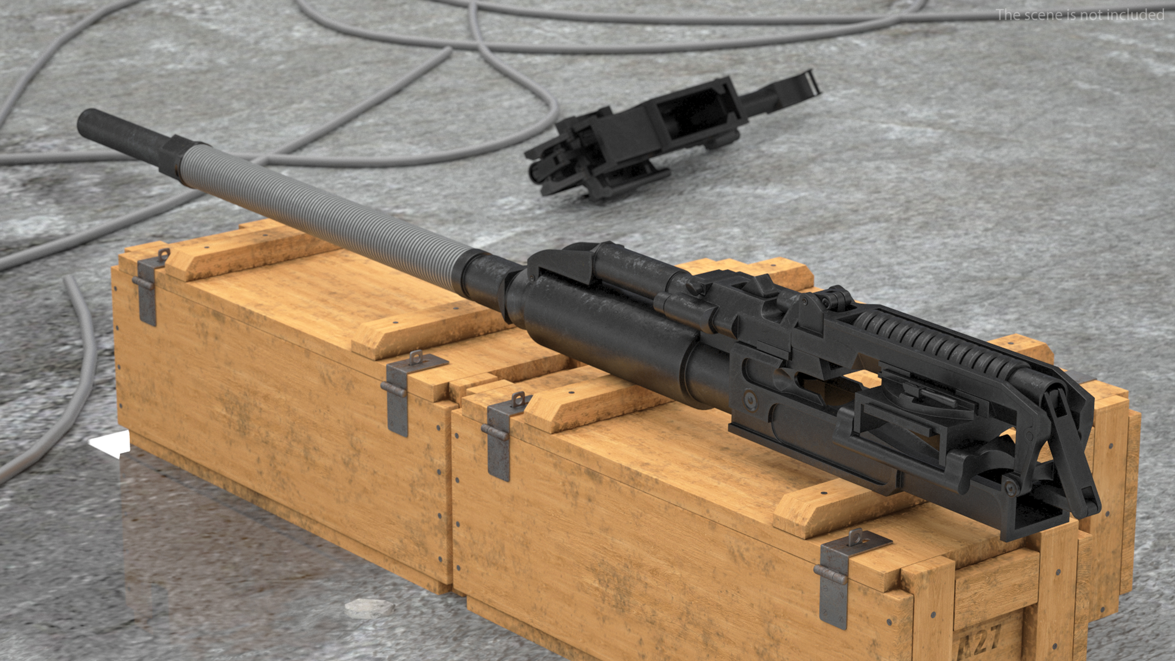 3D Autocannon Gryazev-Shipunov GSh-30-1