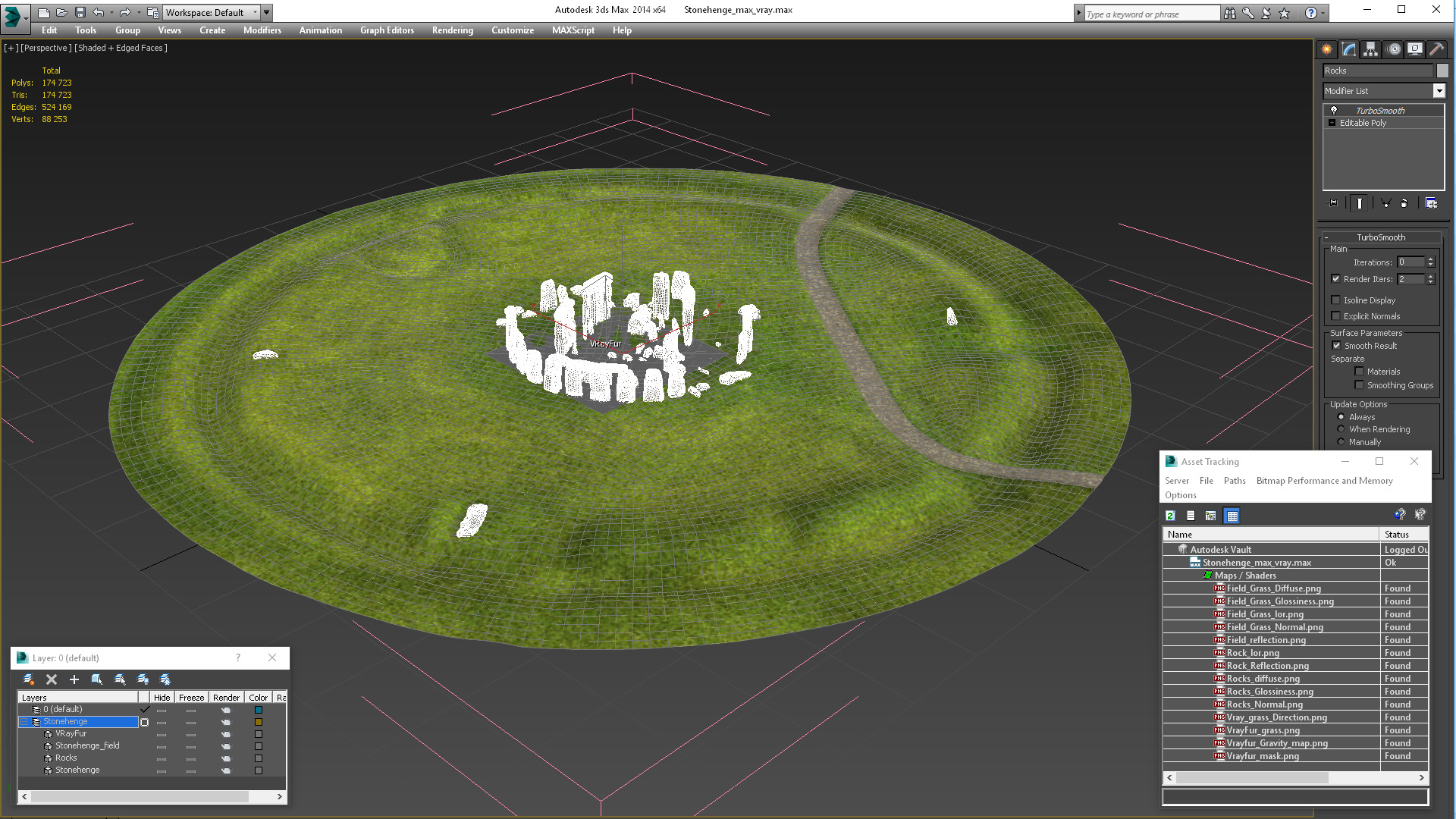 3D model Stonehenge