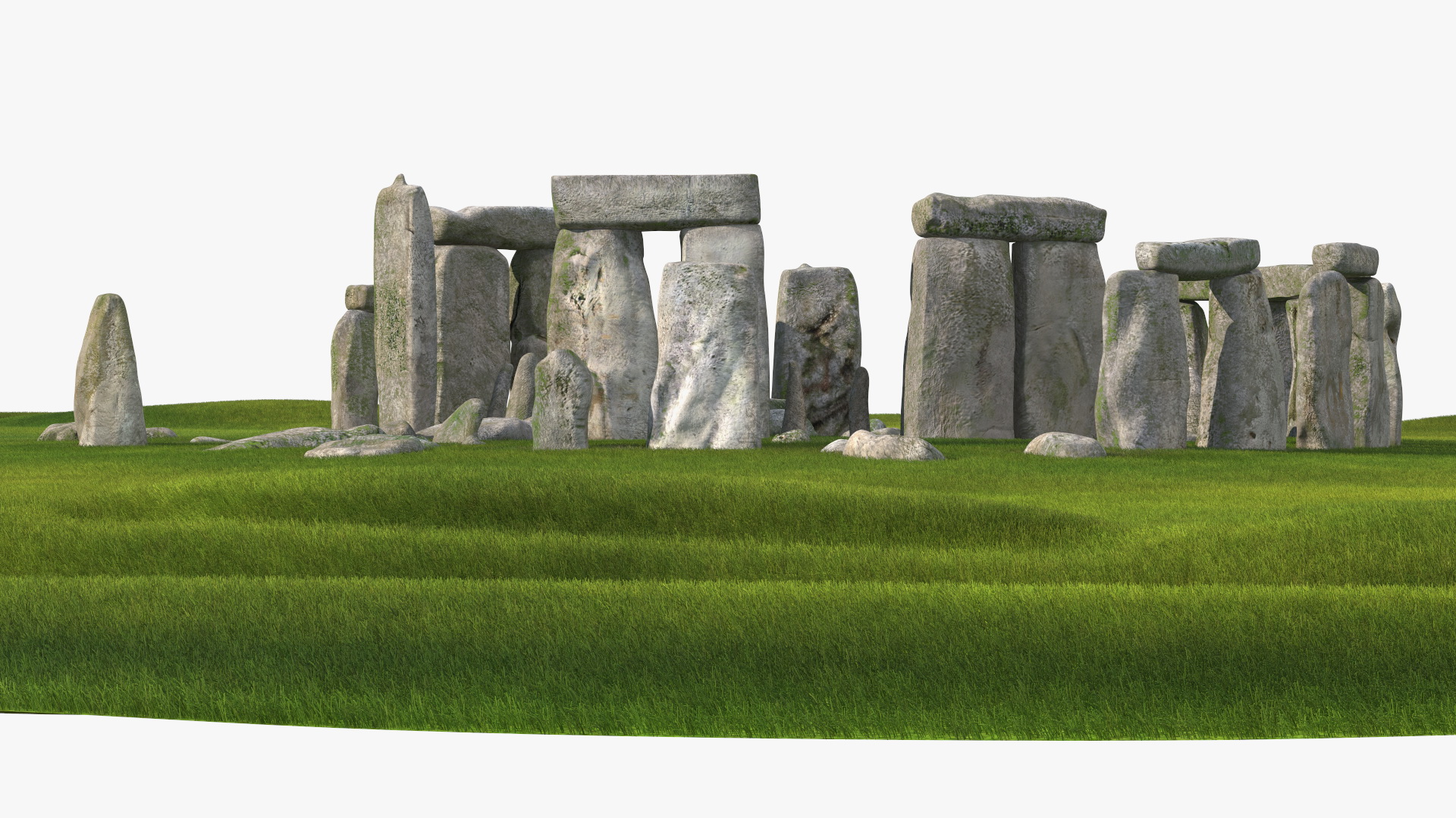 3D model Stonehenge