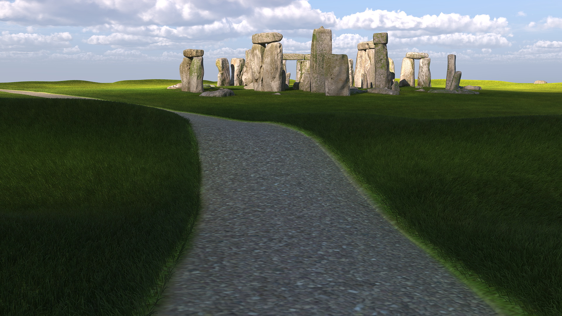3D model Stonehenge