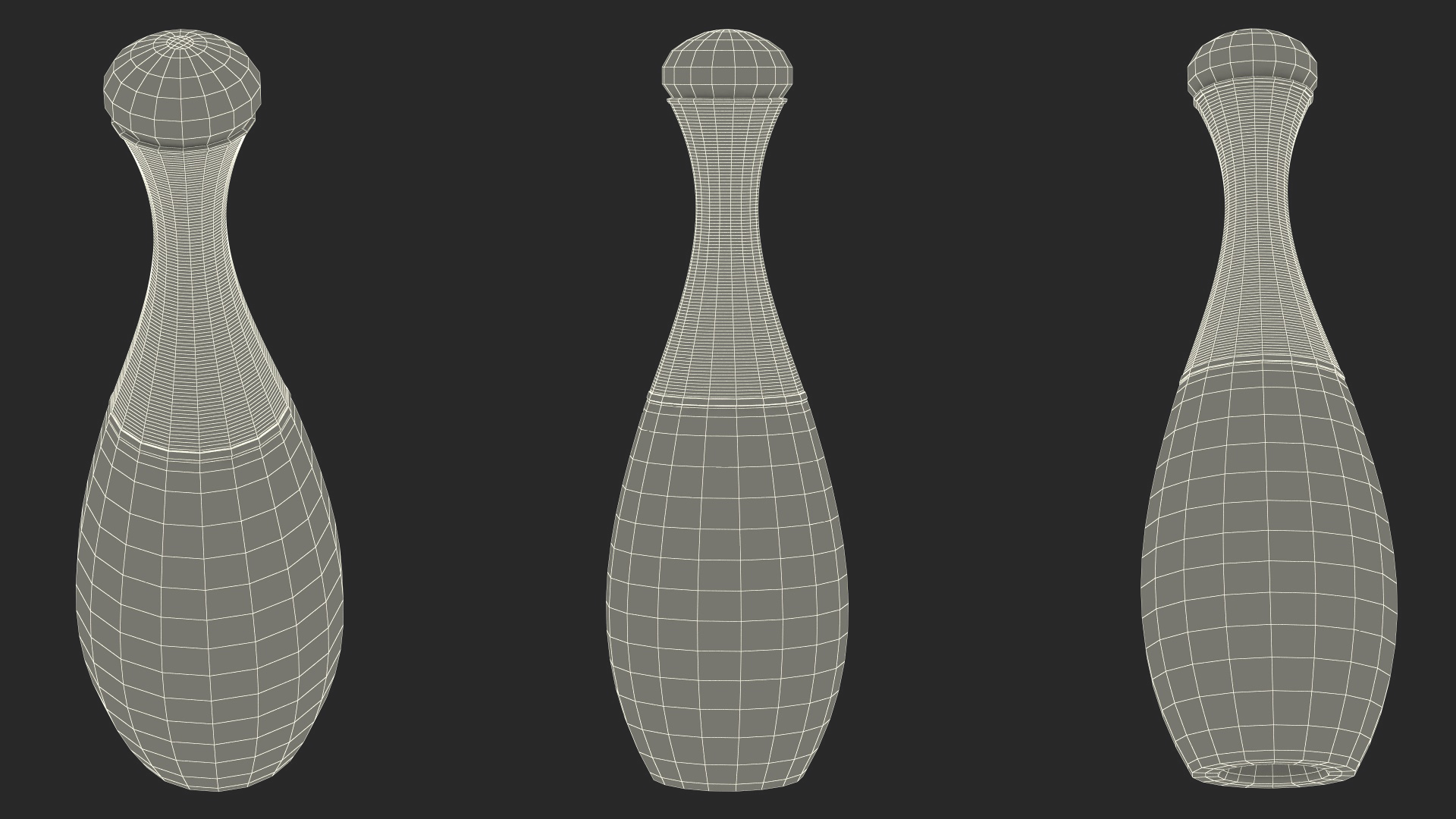 3D model Glass Perfume Bottle