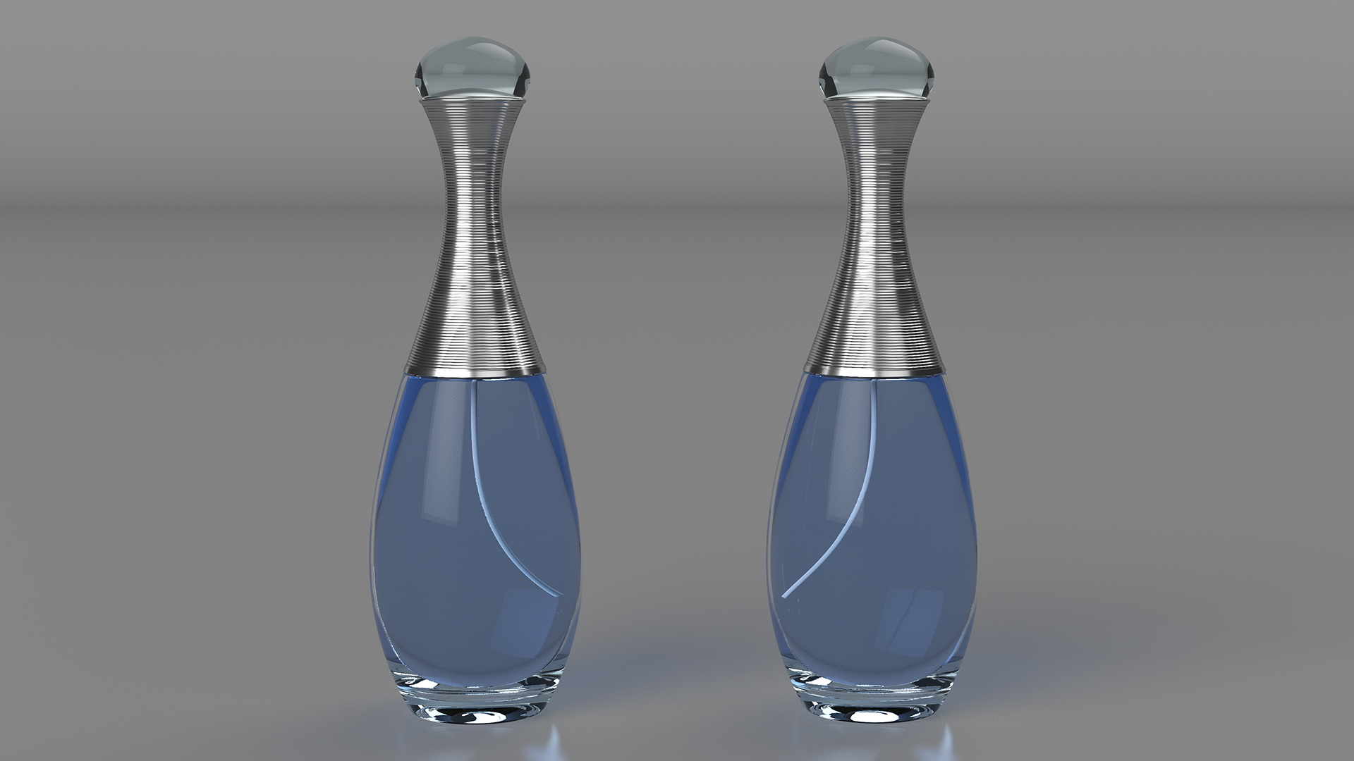 3D model Glass Perfume Bottle