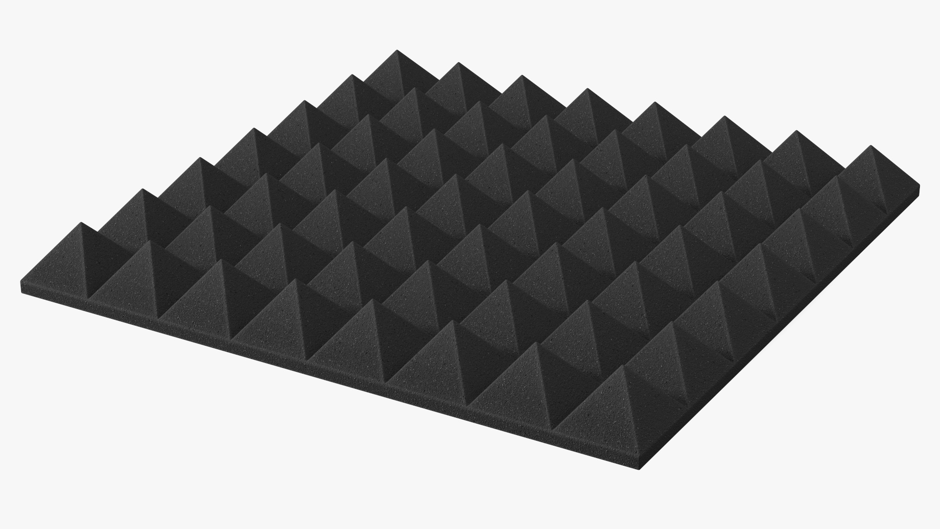 3D Sound Proofing Panel Black