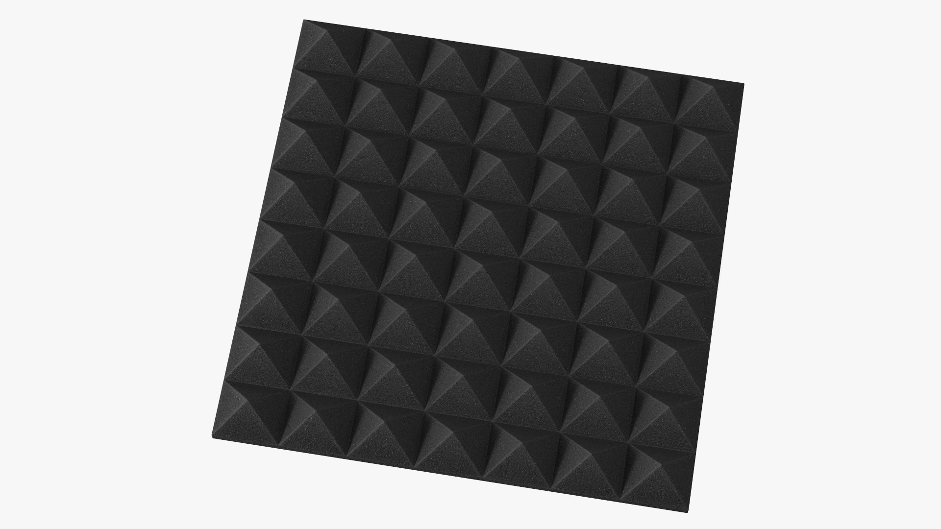 3D Sound Proofing Panel Black