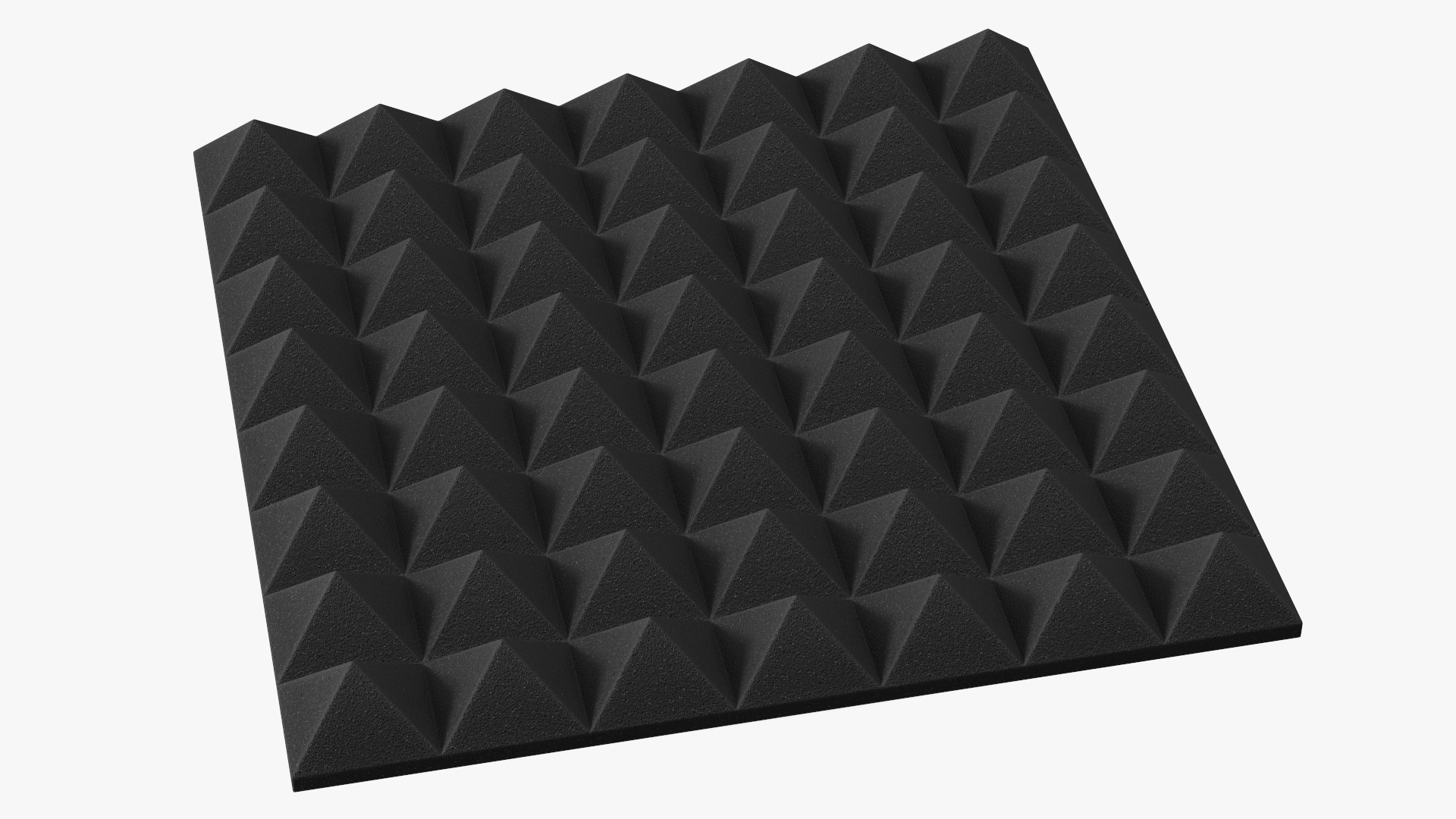 3D Sound Proofing Panel Black