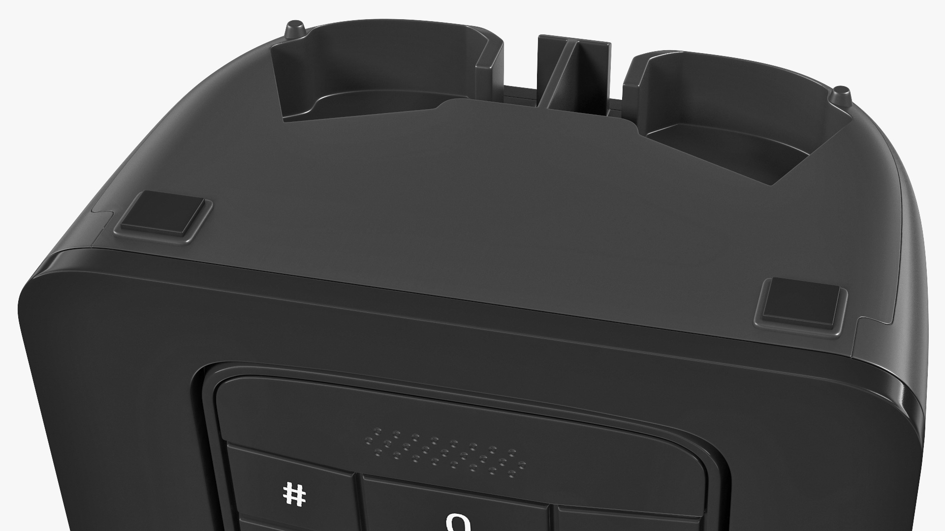 Single Cordless DECT Home Phone with Charger 3D model