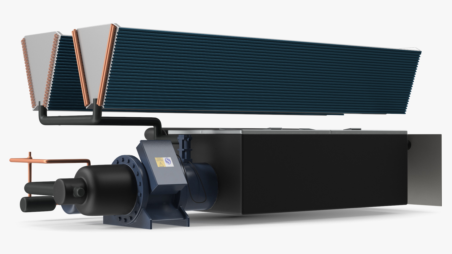 3D model Industrial Cooling System