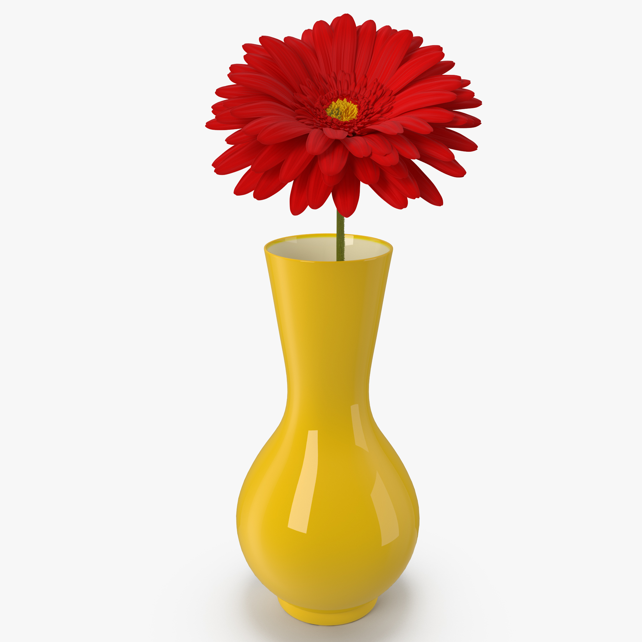 Gerbera Daisy Vase, view 4