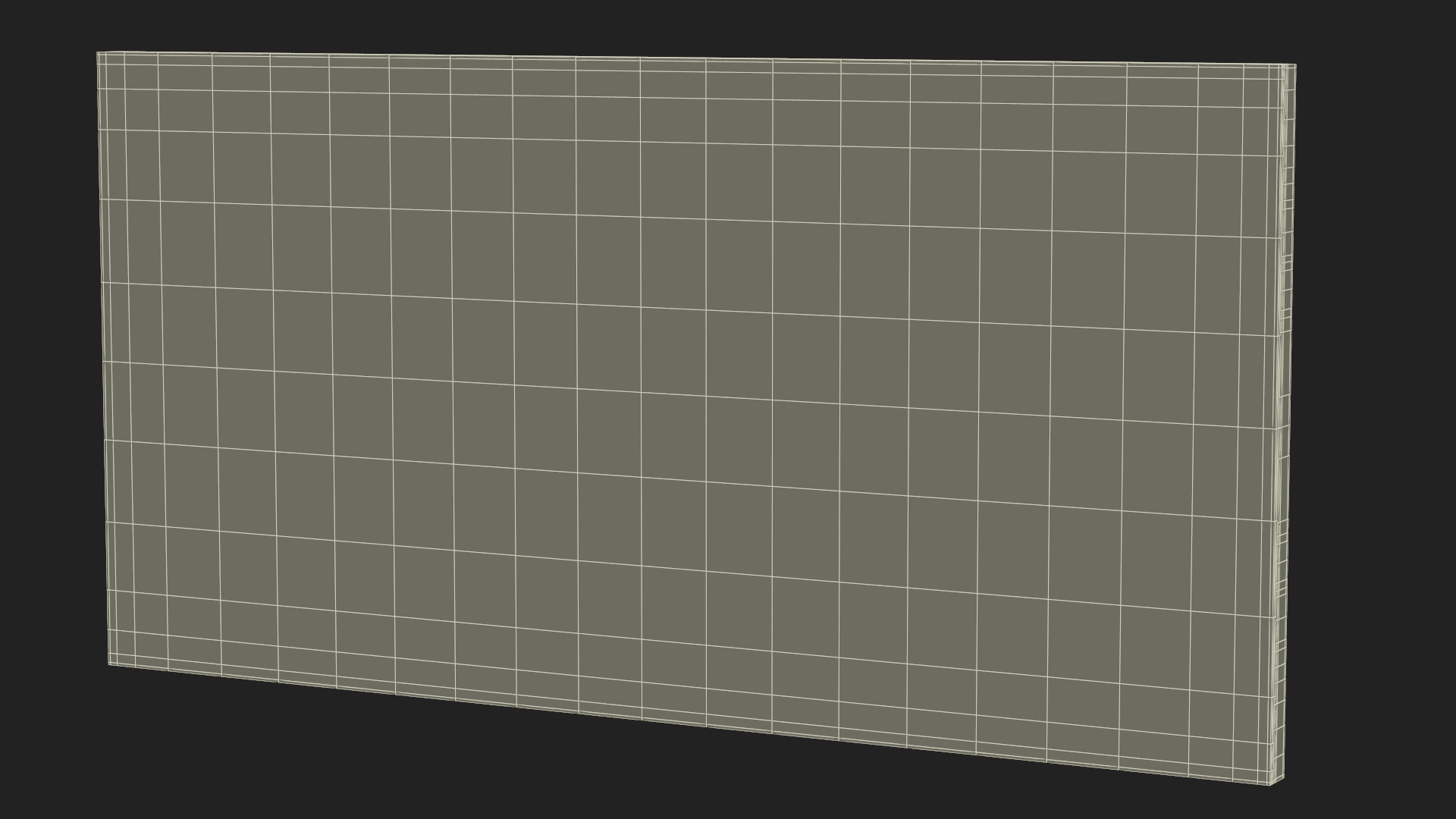LED Display Screen Gradient 3D