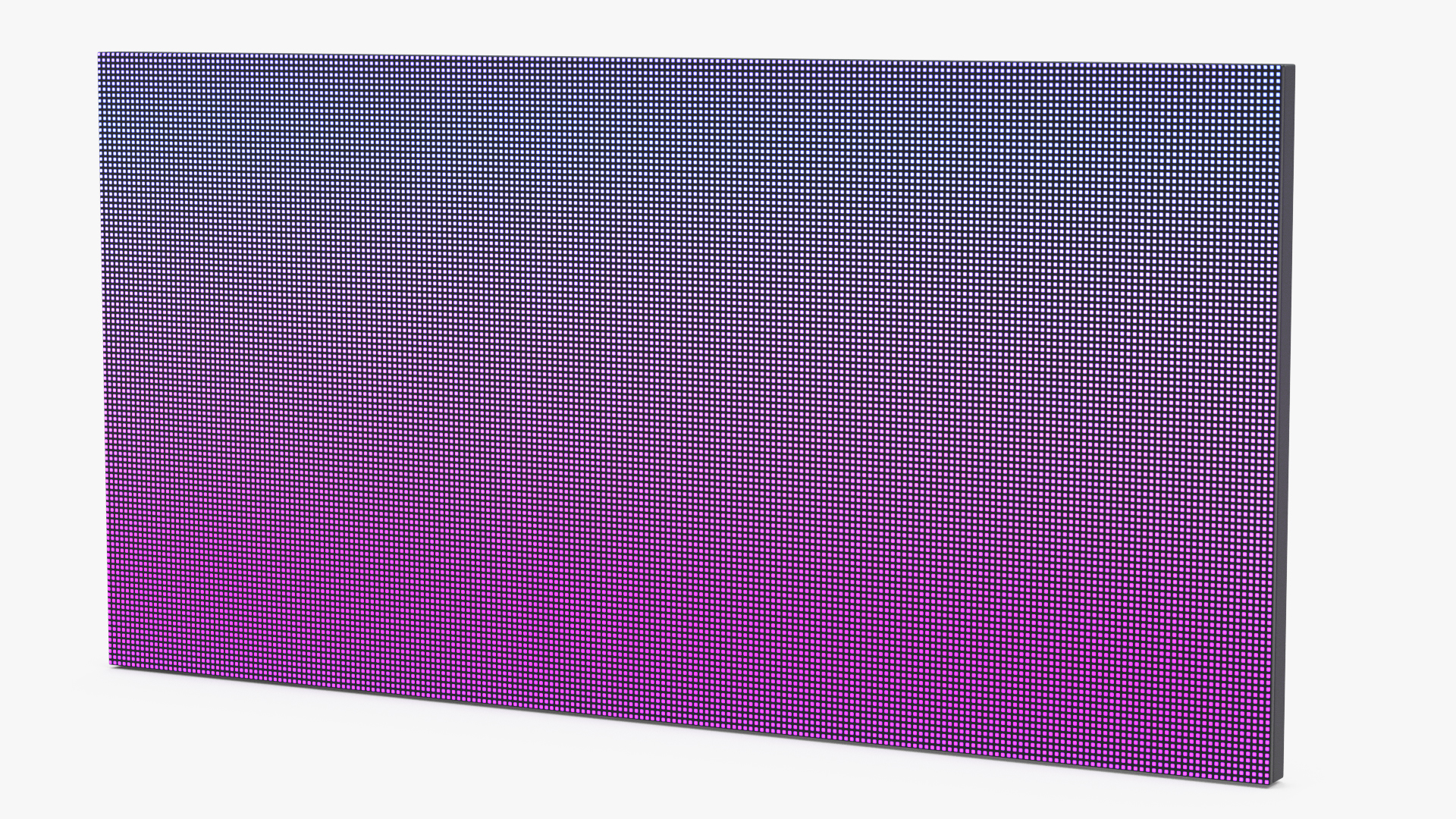 LED Display Screen Gradient 3D