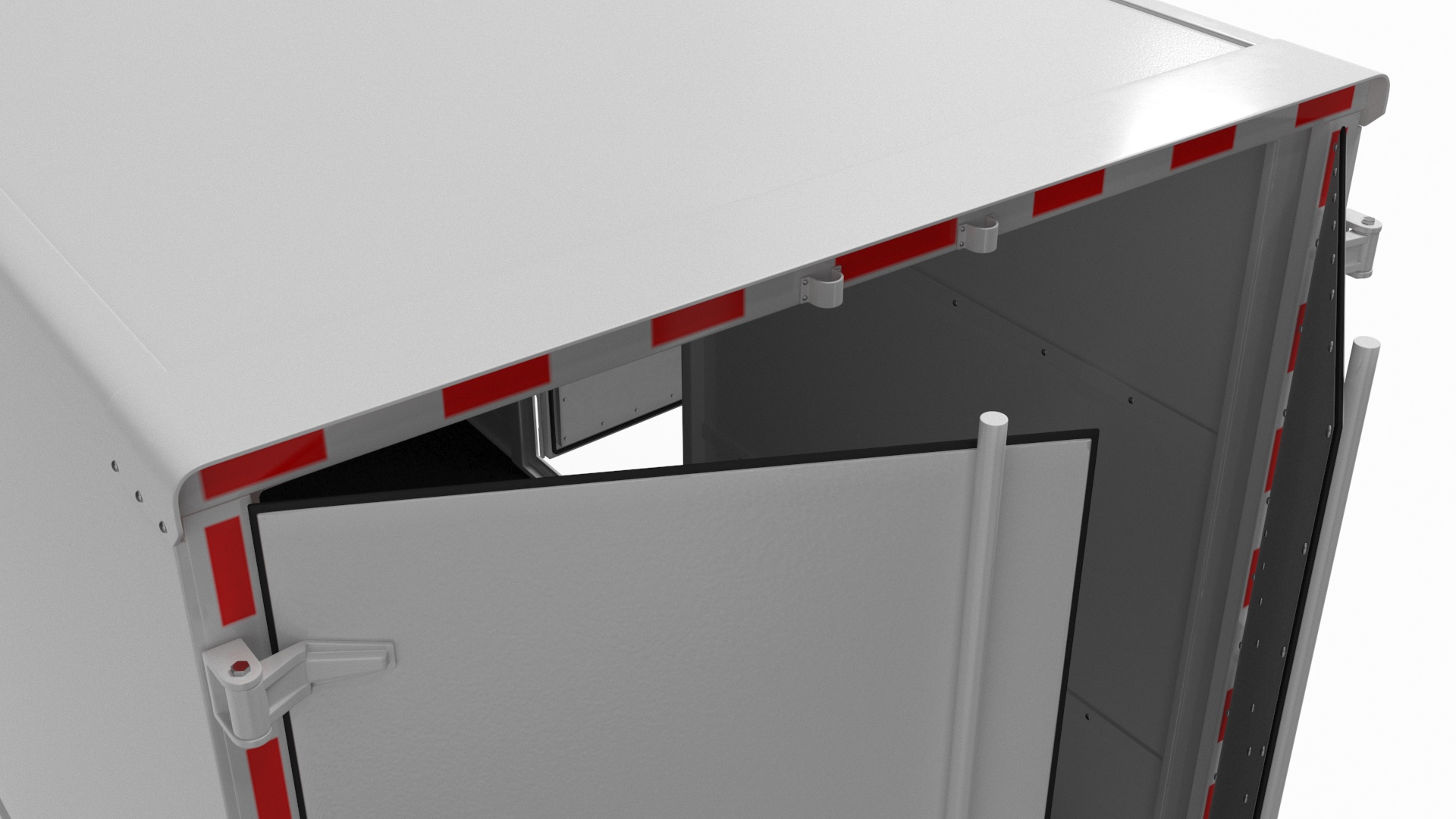Truck BYD ETM6 White Rigged 3D
