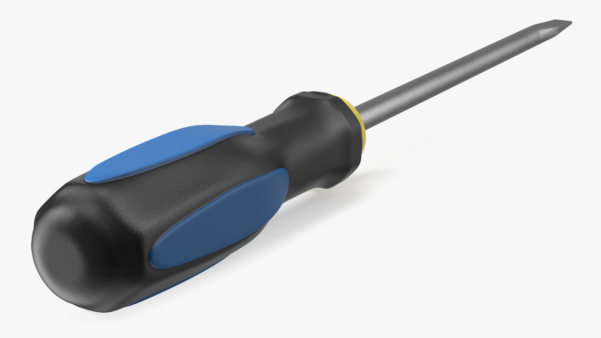 Flathead Screwdriver with Ergonomic Handle 3D