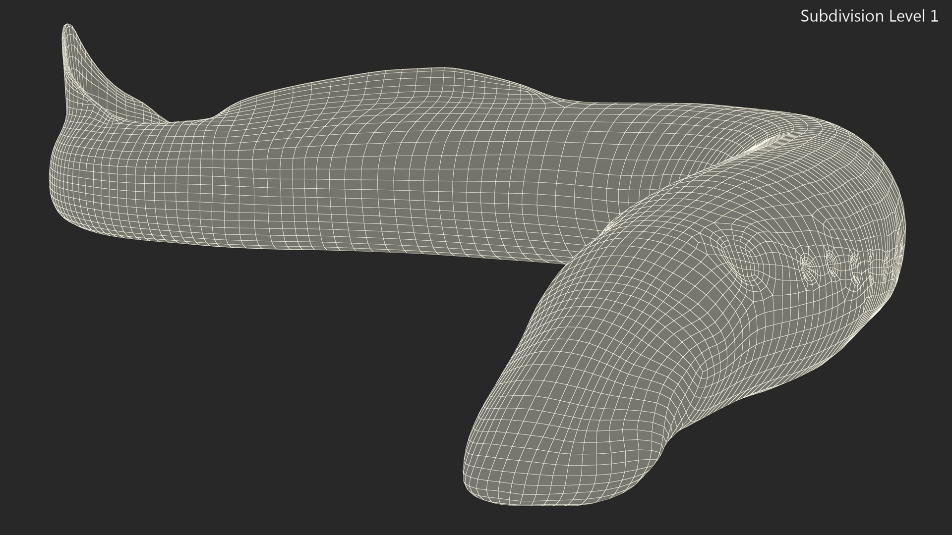 Lamprey Motion pose 3D model